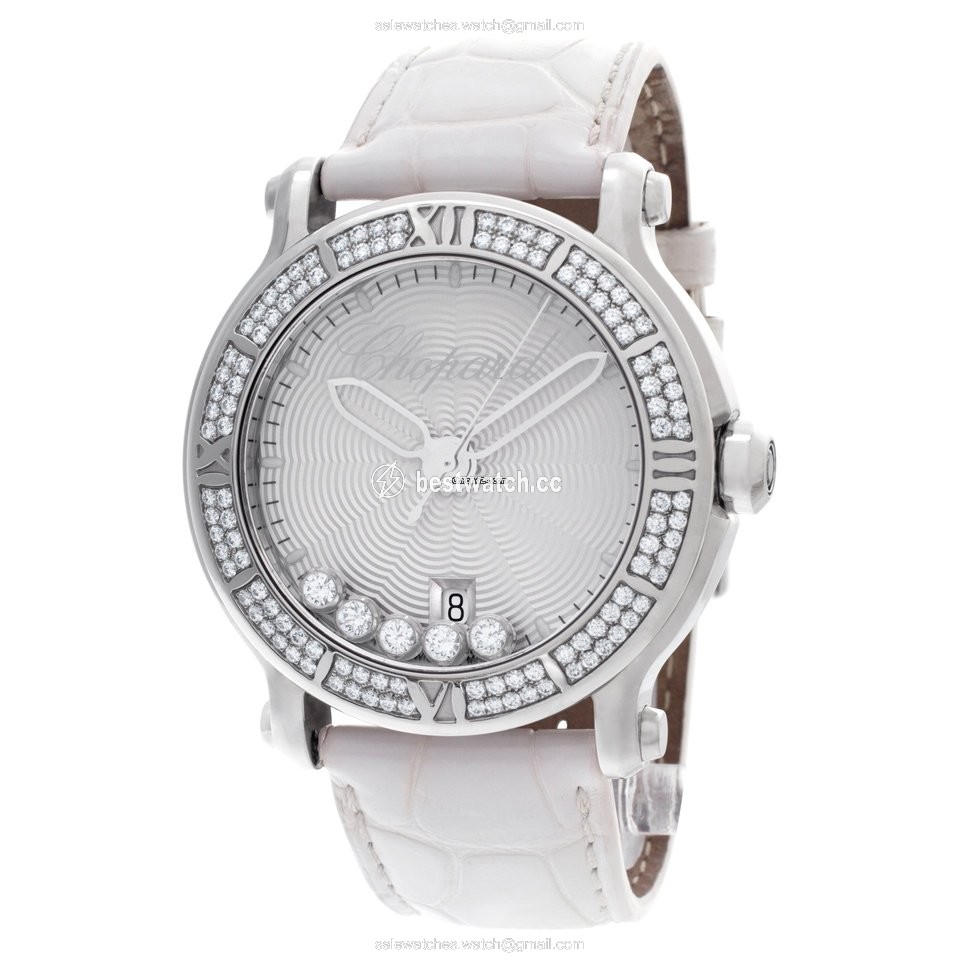 IMG_9085 Chopard Happy Sport Womens watch Quartz Steel 288525-3003 Replica 2