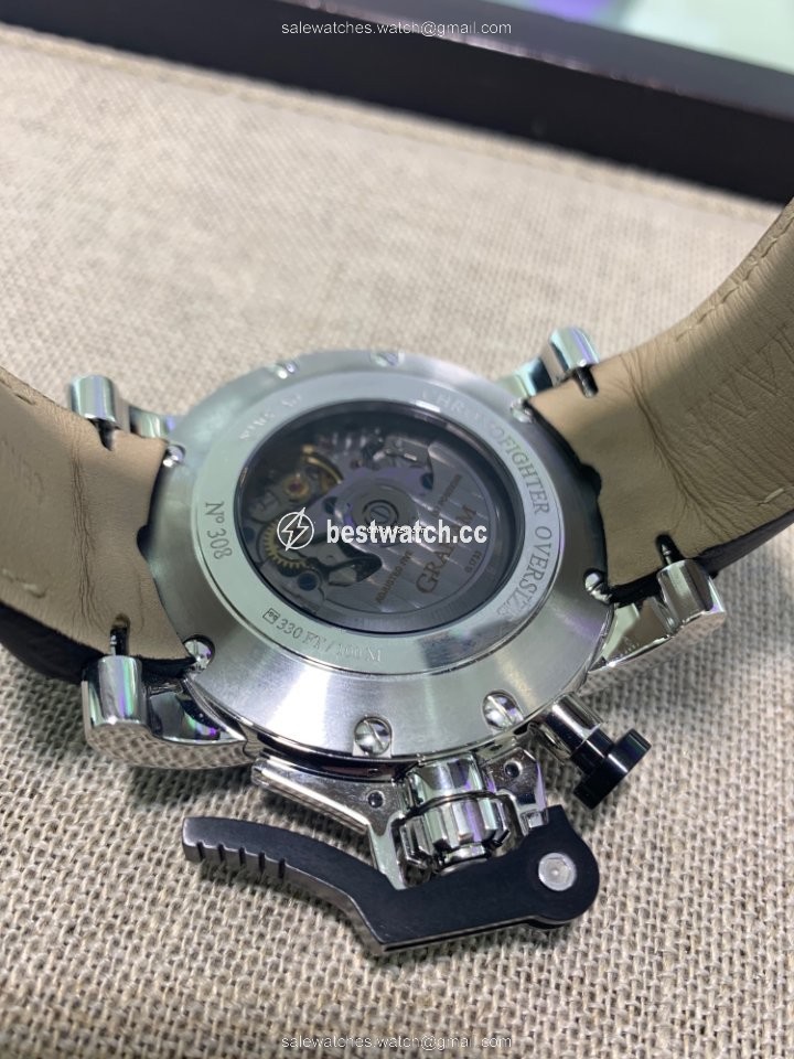 IMG_9085 Graham Chronofighter Oversize Mens watch Unisex Automatic Steel 2OVGS.B26A Replica 2