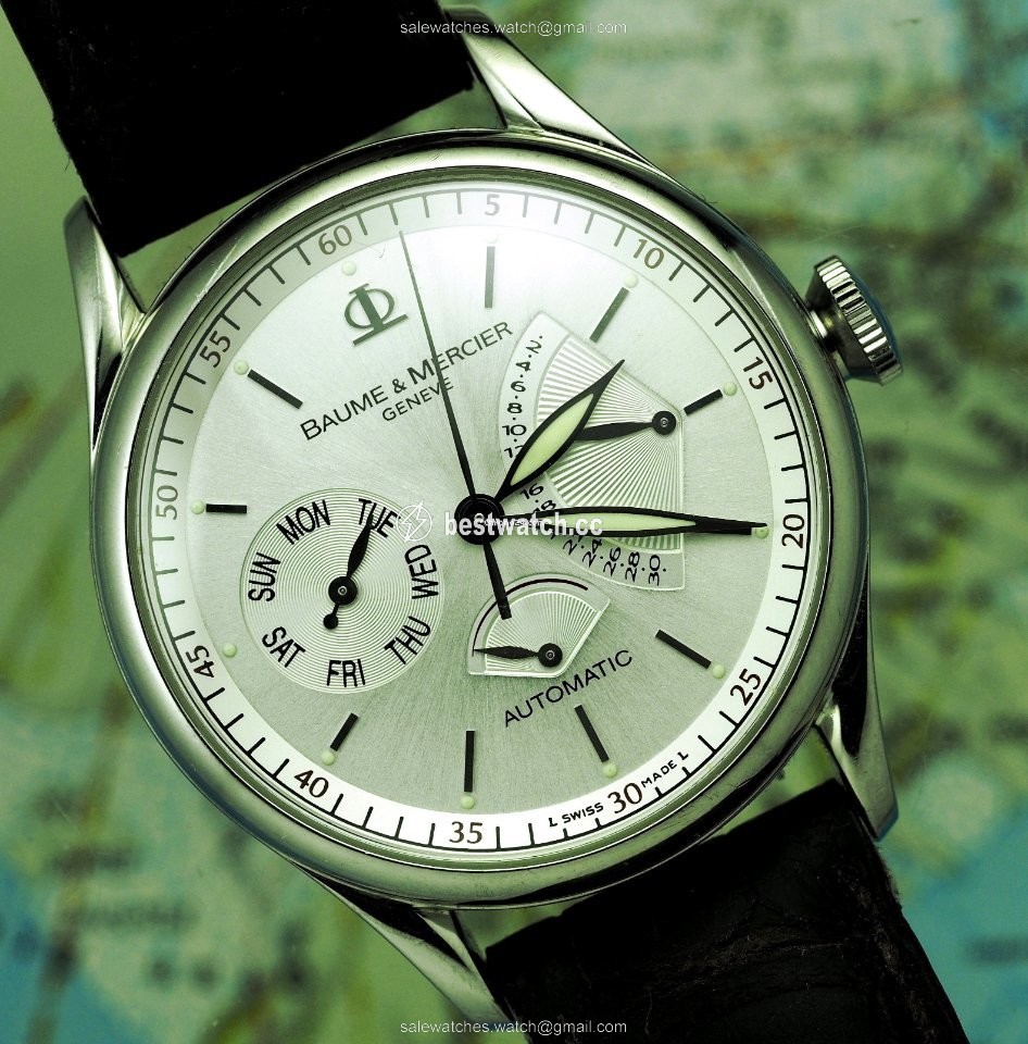 IMG_9085 Baume & Mercier William Baume Mens watch Unisex Automatic Steel M0A08736 Replica 2