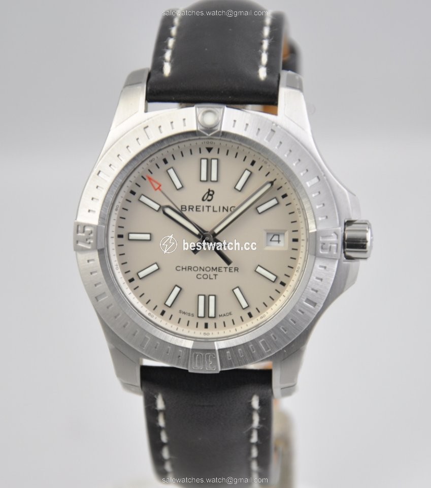IMG_9085 Breitling Chronomat Colt Mens watch Unisex Automatic Steel A17313101G1X1 Replica 2