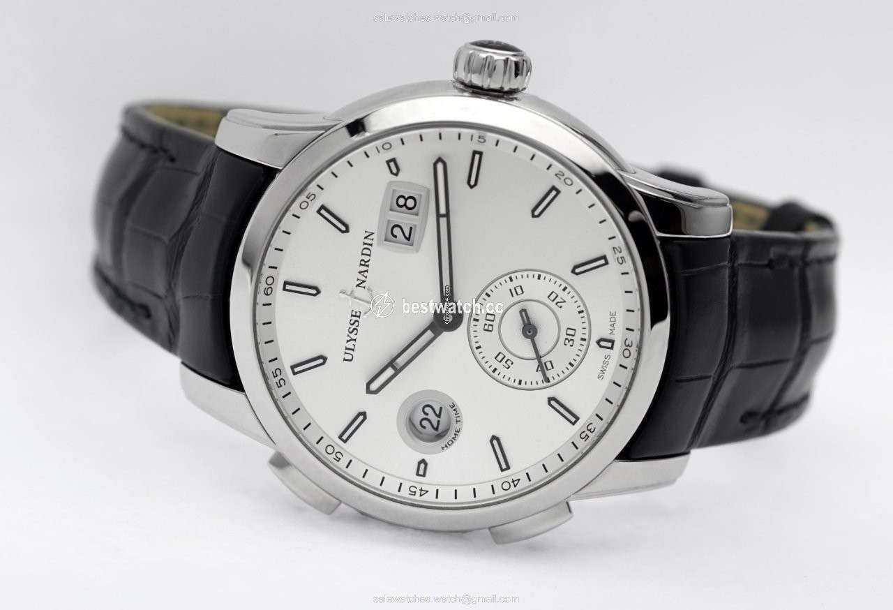 IMG_9085 Ulysse Nardin Dual Time Mens watch Unisex Automatic Steel U3343-126 912 Replica 2