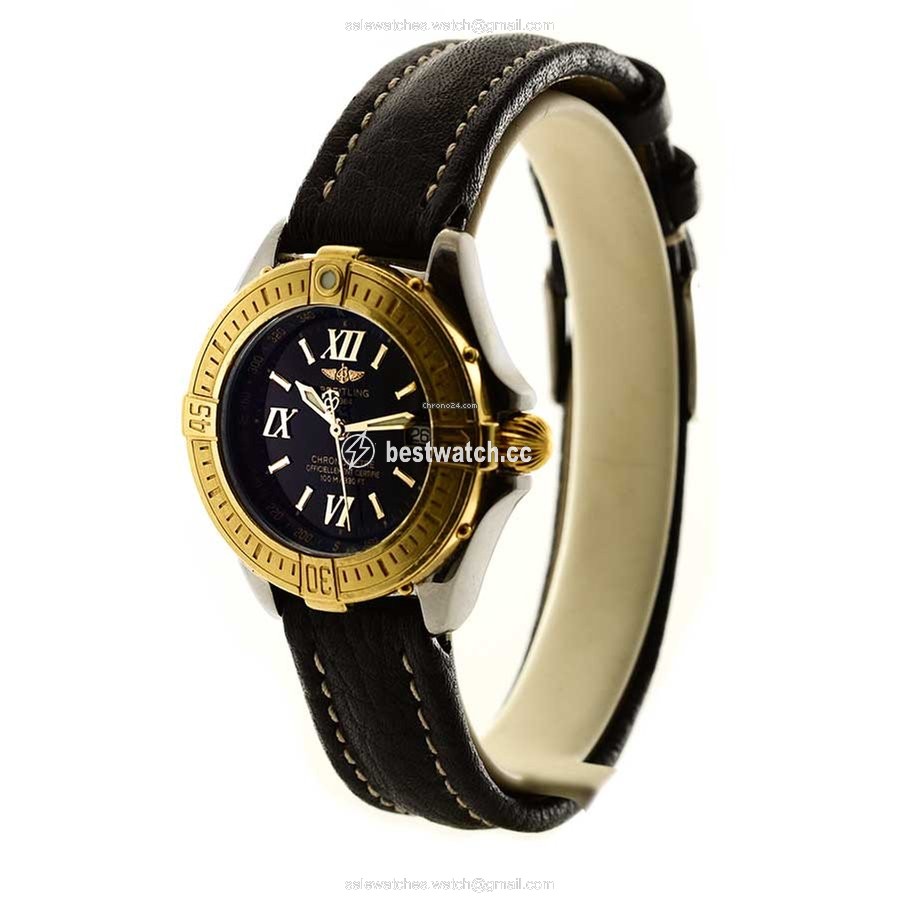 Breitling Quartz Gold Steel D67365 Replica 2
