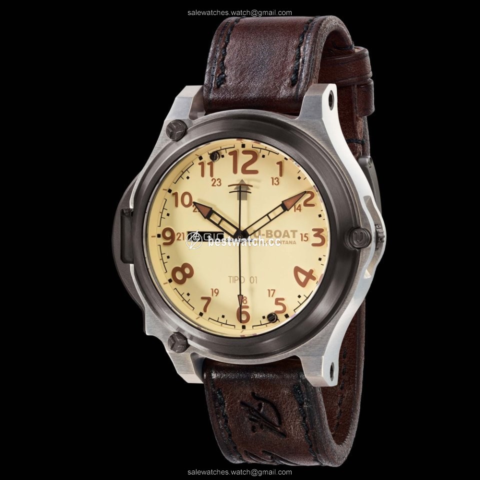 IMG_9085 U-Boat Tipo 01 Mens watch Unisex Automatic Titanium 7900 Replica 2