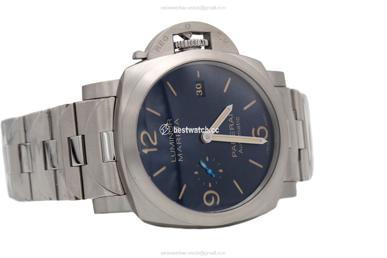 IMG_9085 Panerai Luminor 1950 Mens watch Unisex Automatic Titanium PAM00745 Replica 2
