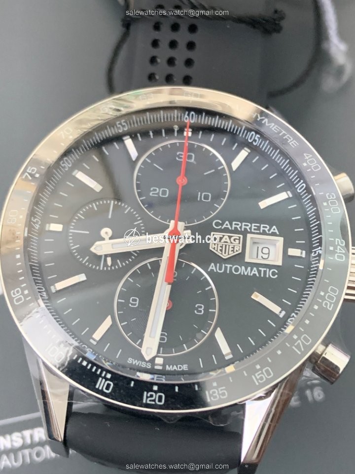 IMG_9085 TAG Heuer Carrera Calibre 16 Mens watch Unisex Automatic Steel CV201AK.FT6040 Replica 2