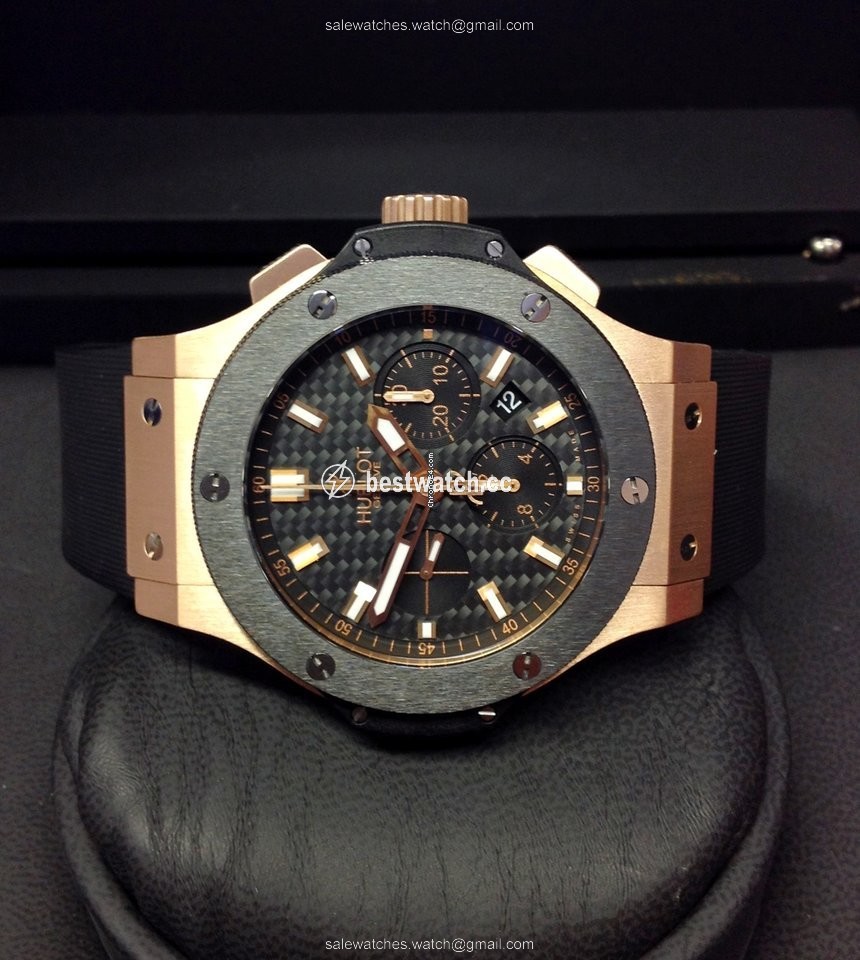 IMG_9085 Hublot Big Bang 44 mm Mens watch Unisex Automatic Rose gold 301.PM.1780.RX Replica 2