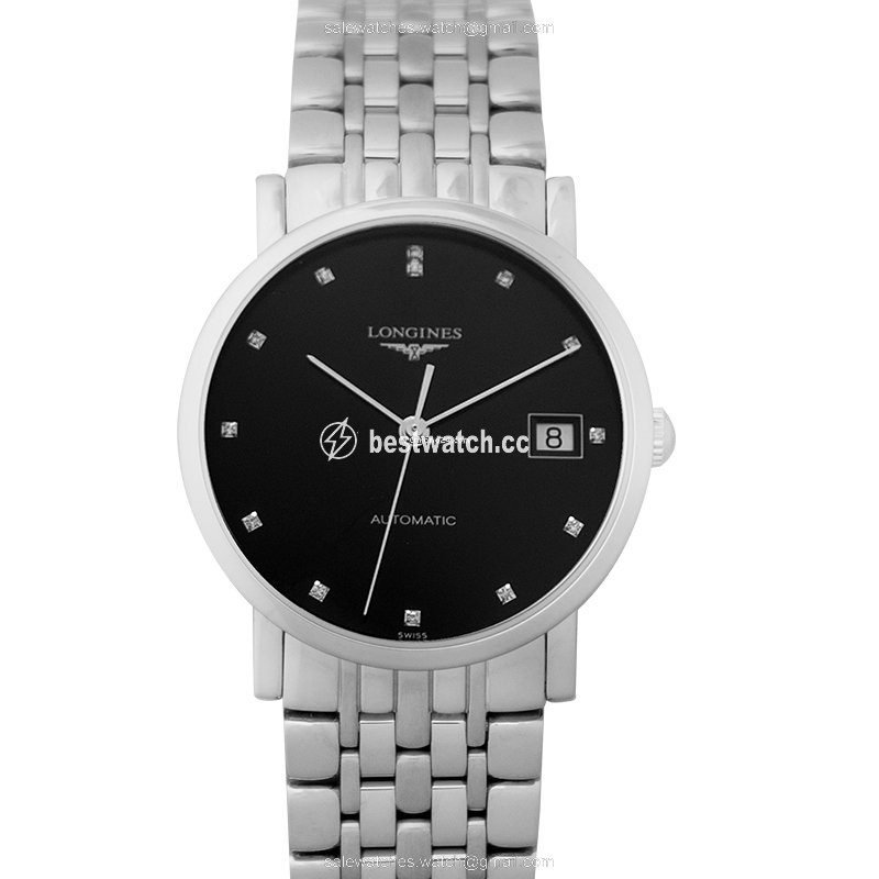 Longines Elegant Mens watch Unisex Automatic Steel L48094576 Replica 2