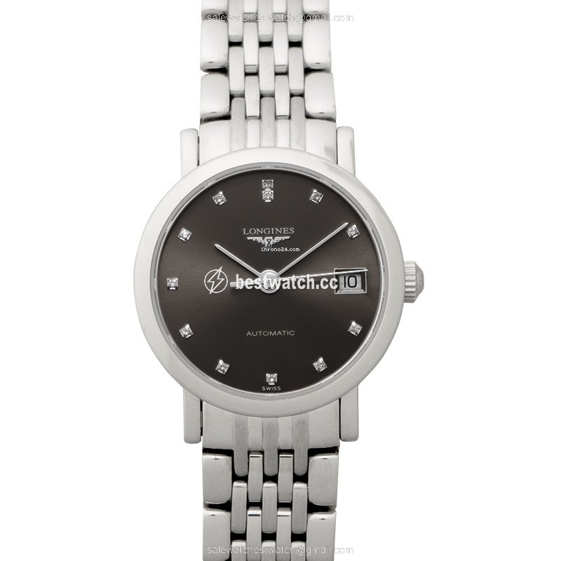 IMG_9085 Longines Elegant Womens watch Automatic Steel L43094786 Replica 2