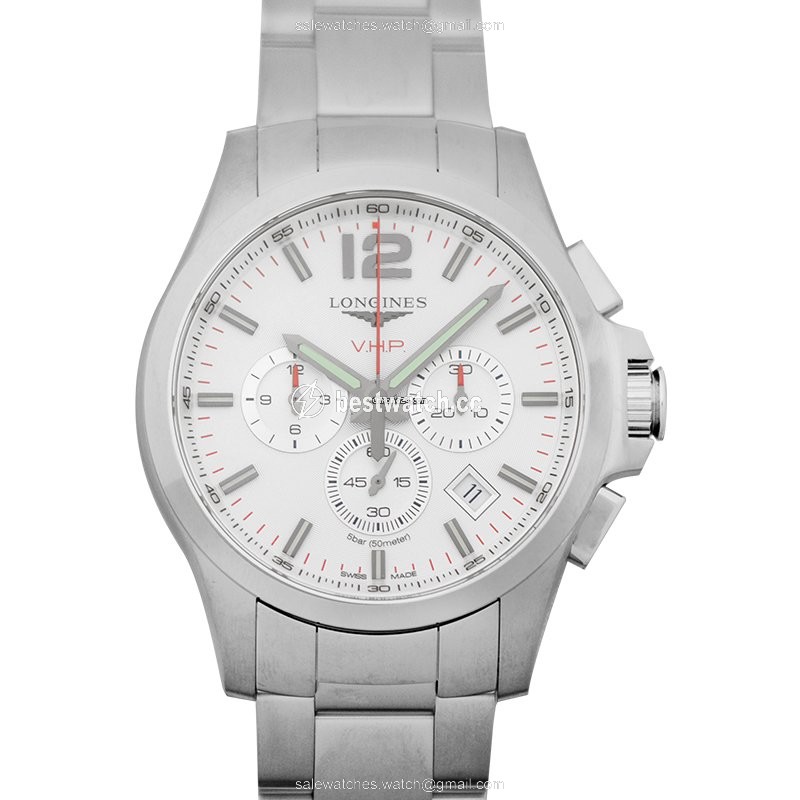 IMG_9085 Longines Conquest Mens watch Unisex Quartz Steel L37274766 Replica 2