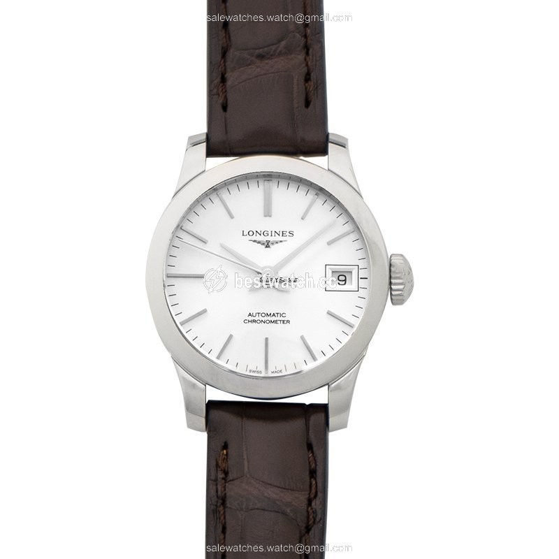 IMG_9085 Longines Record Womens watch Automatic Steel L23204722 Replica 2