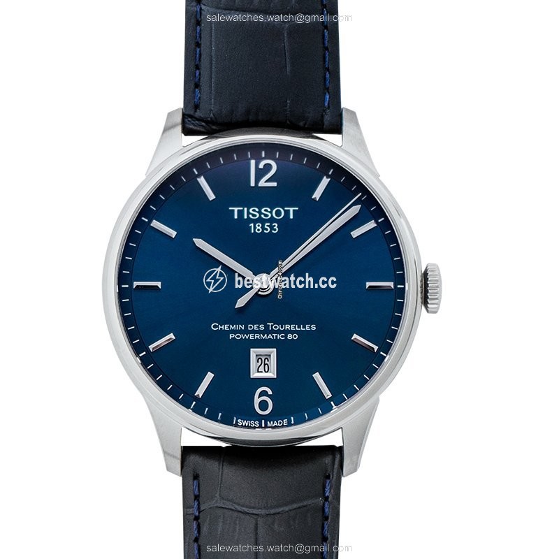 Tissot Chemin de Tourelles Mens watch Unisex Automatic Steel T099.407.16.047.00 Replica 2