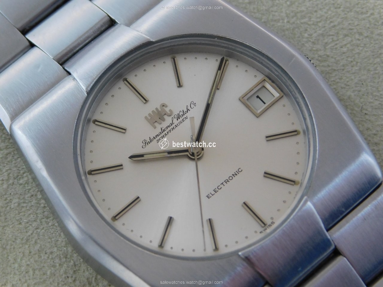 IMG_9085 IWC Mens watch Unisex Quartz Steel 3403 Replica 2