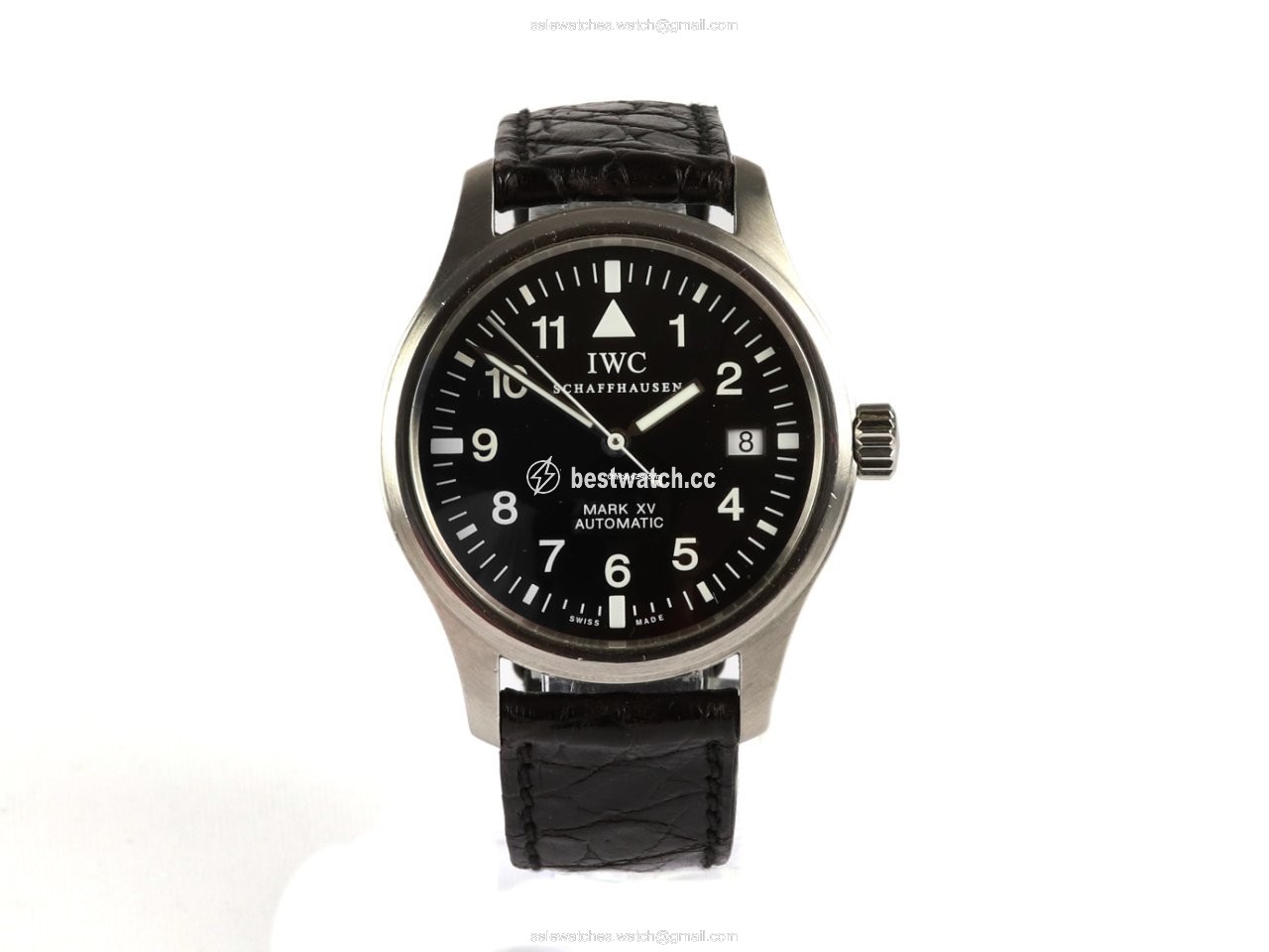 IMG_9085 IWC Pilot Mark Mens watch Unisex Automatic Steel 3253-01 Replica 2