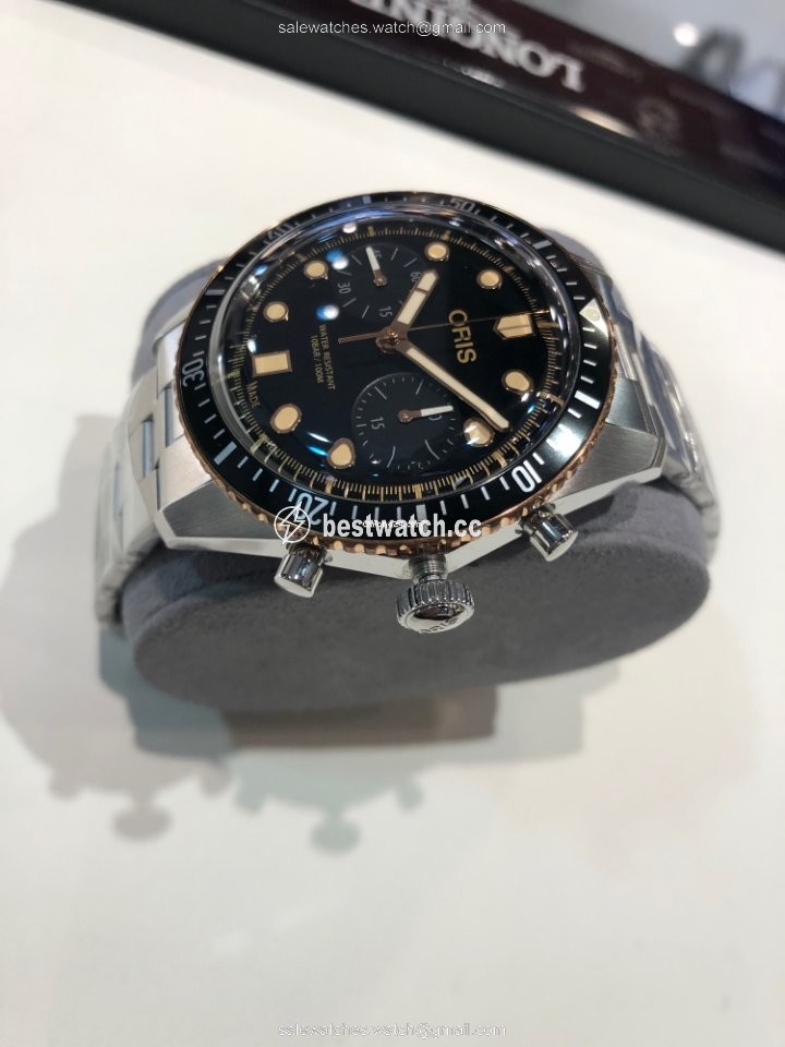 IMG_9085 Oris Divers Sixty Five Mens watch Unisex Automatic Steel 01 771 7744 4354-07 8 2 1 18 Replica 2