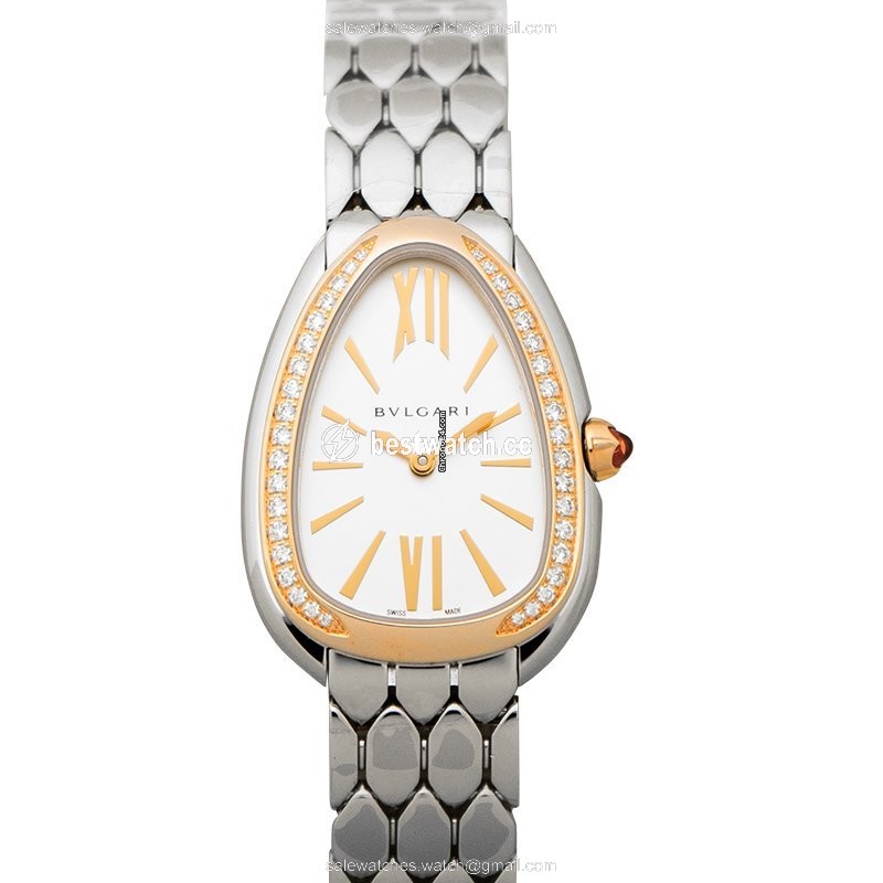 Bulgari Serpenti Womens watch Quartz Rose gold 103143 Replica 2
