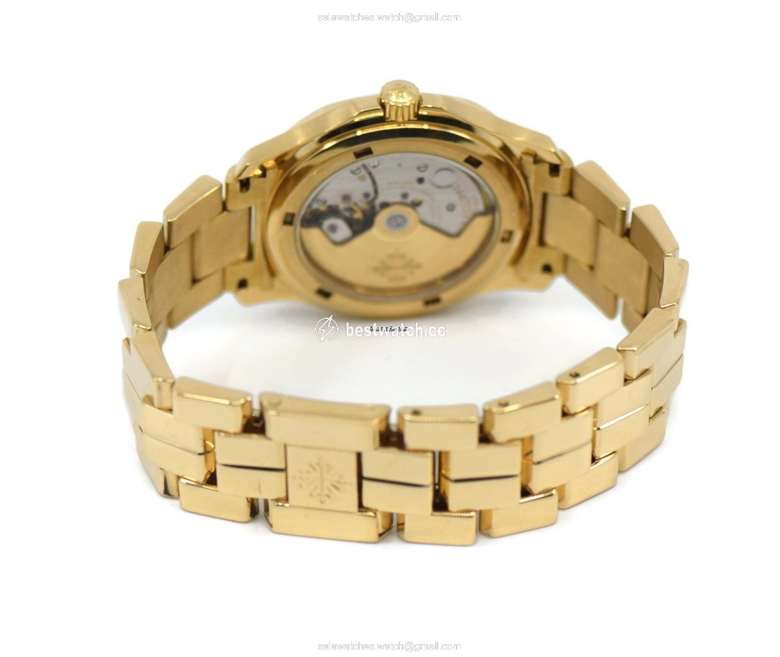 IMG_9085 Patek Philippe Aquanaut Womens watch Automatic Yellow gold 5066 1J Replica 2