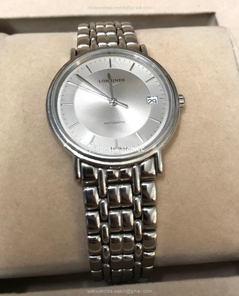 IMG_9085 Longines Presence Mens watch Unisex Automatic Steel L4.721.4 Replica 2