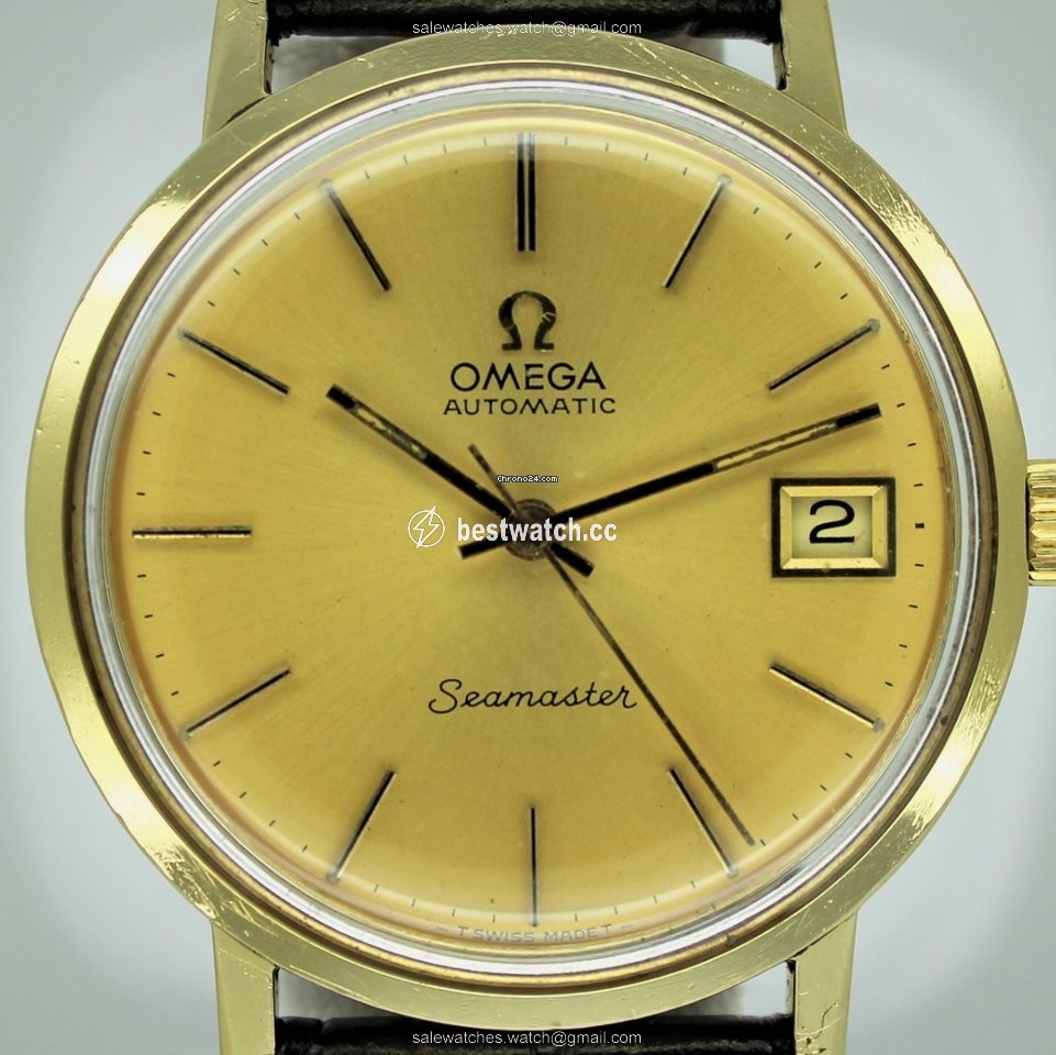 IMG_9085 Omega Seamaster Mens watch Unisex Automatic Yellow gold 961409 Replica 2