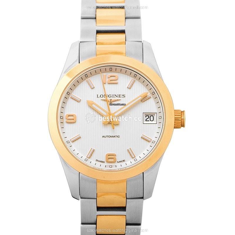 IMG_9085 Longines Conquest Classic Womens watch Automatic Steel L23855767 Replica 2
