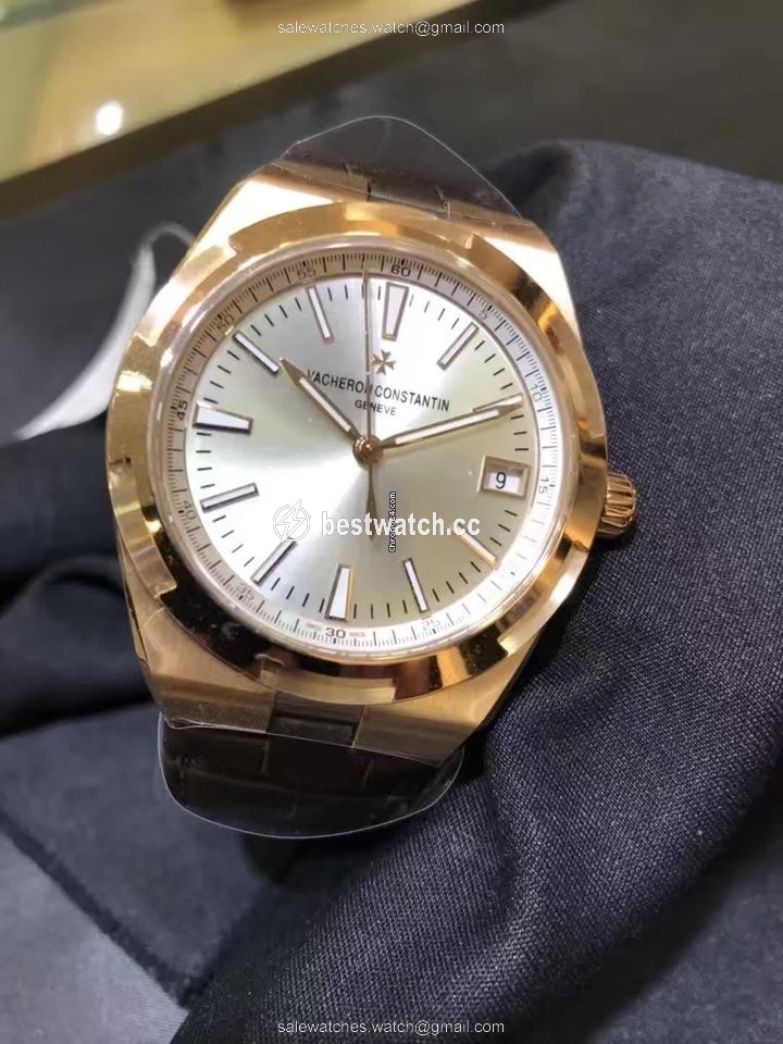 Vacheron Constantin Overseas Mens watch Unisex Automatic Rose gold 4500v 000r-b127 Replica 2