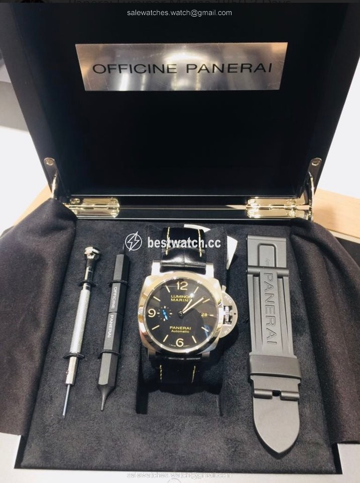 IMG_9085 Panerai Luminor Marina 1950 3 Days Automatic Mens watch Unisex Automatic Steel PAM 01312 Replica 2