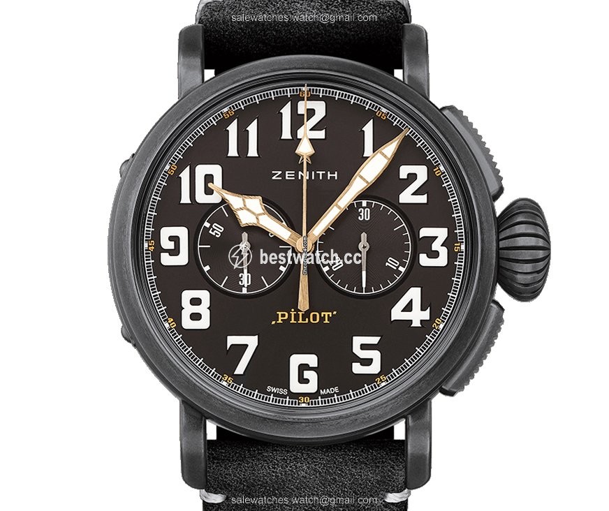 IMG_9085 Zenith Pilot Mens watch Unisex Automatic Steel 11.2432.4069 21.c900 Replica 2