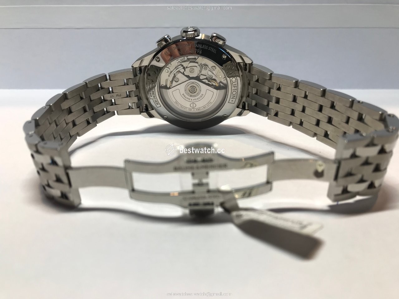 IMG_9085 Baume & Mercier Clifton Mens watch Unisex Automatic Steel M0A10212 Replica 2