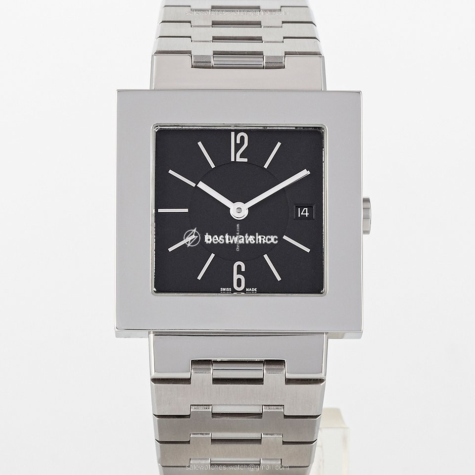 Bulgari Quadrato Womens watch Quartz Steel SQ 27 SSD Replica 2
