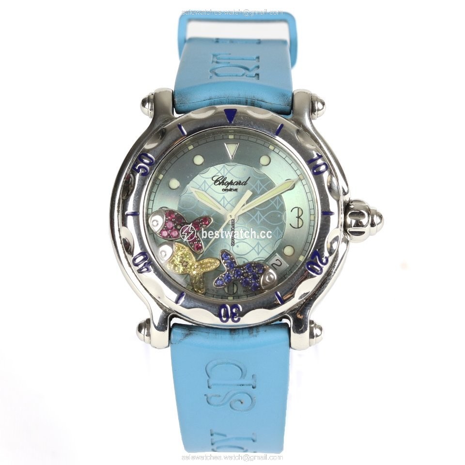 IMG_9085 Chopard Happy Sport Womens watch Quartz Steel 28 8347 Replica 2