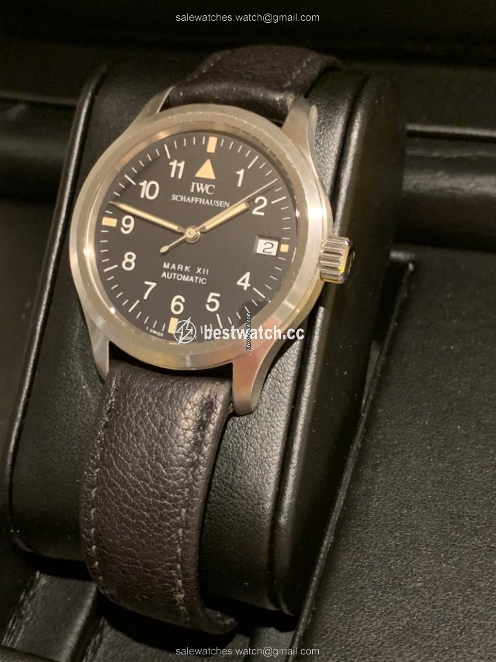 IMG_9085 IWC Pilot Mark Mens watch Unisex Automatic Steel 3241-001 Replica 2