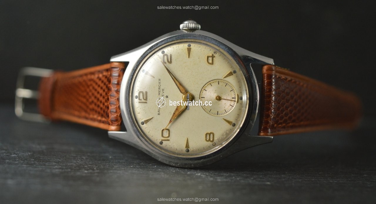 IMG_9085 Baume & Mercier Mens watch Unisex Manual winding Steel 1116 Replica 2