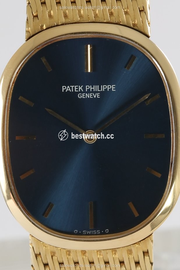 Patek Philippe Golden Ellipse Mens watch Unisex Manual winding Yellow gold 3548 Replica 2