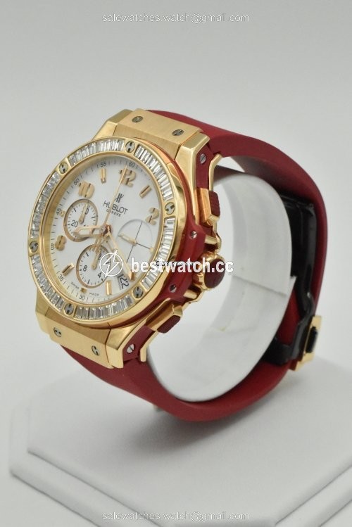 IMG_9085 Hublot Big Bang Tutti Frutti Womens watch Automatic Rose gold 341.PR.2010.RR.1904 Replica 2