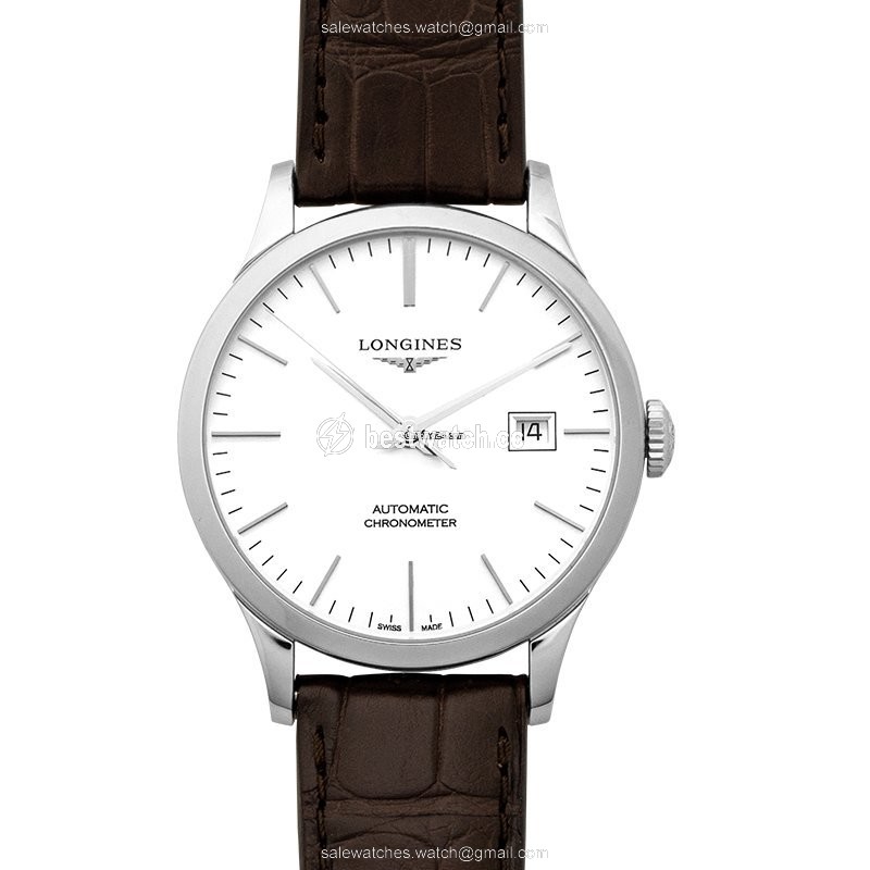 Longines Record Mens watch Unisex Automatic Steel L28214722 Replica 2