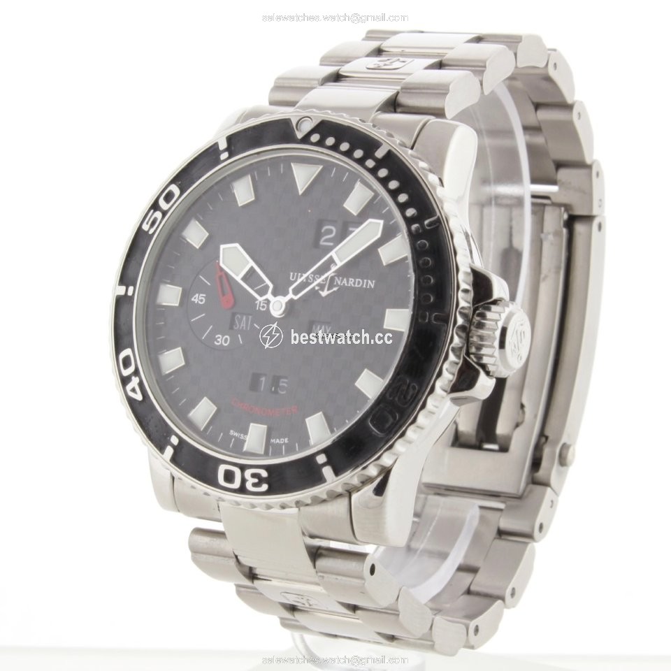IMG_9085 Ulysse Nardin Mens watch Unisex Automatic Steel 333-55-3 92 Replica 2