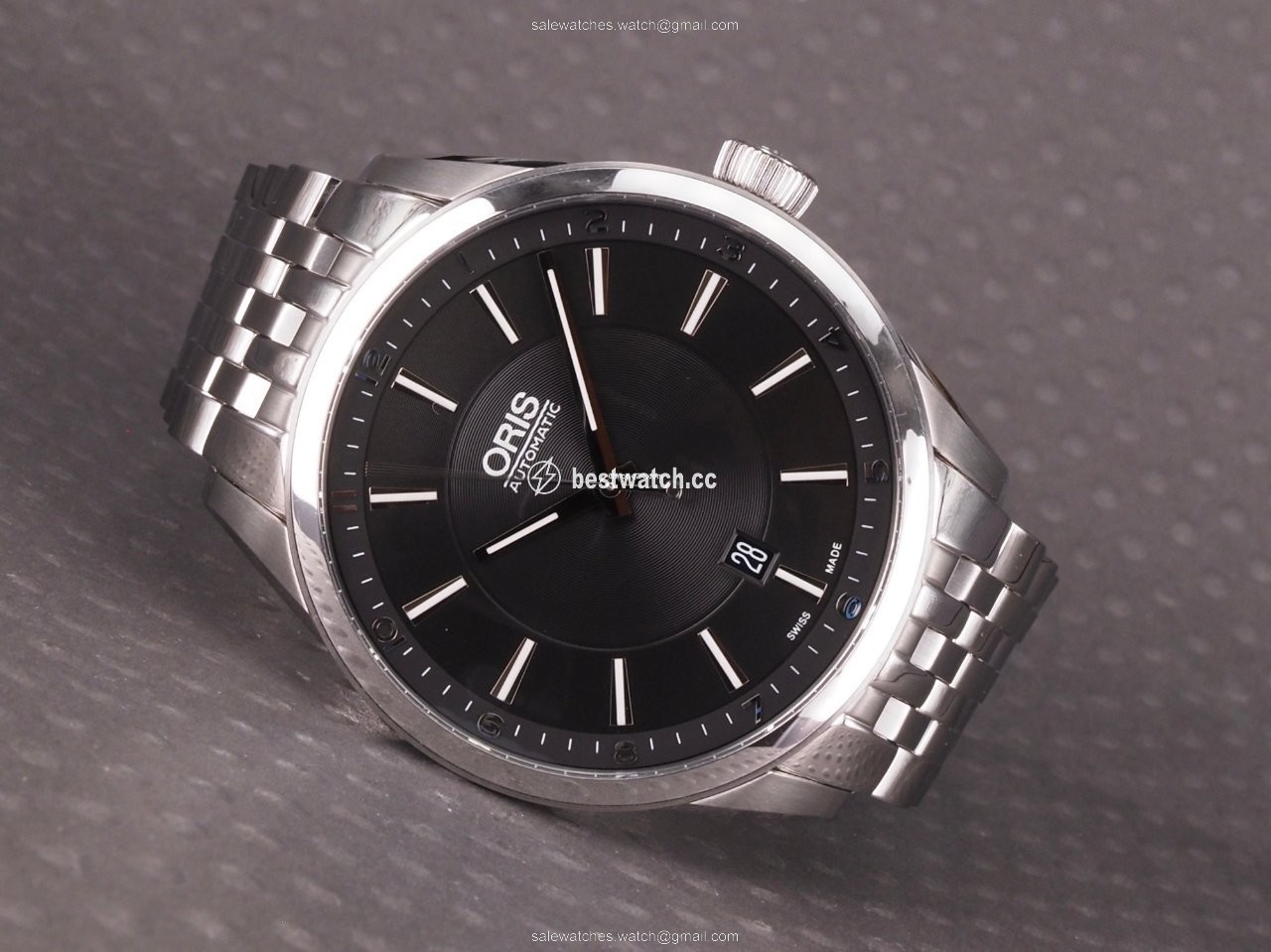 IMG_9085 Oris Artix Date Mens watch Unisex Automatic Steel 01 733 7642 4034-07 8 21 80 Replica 2