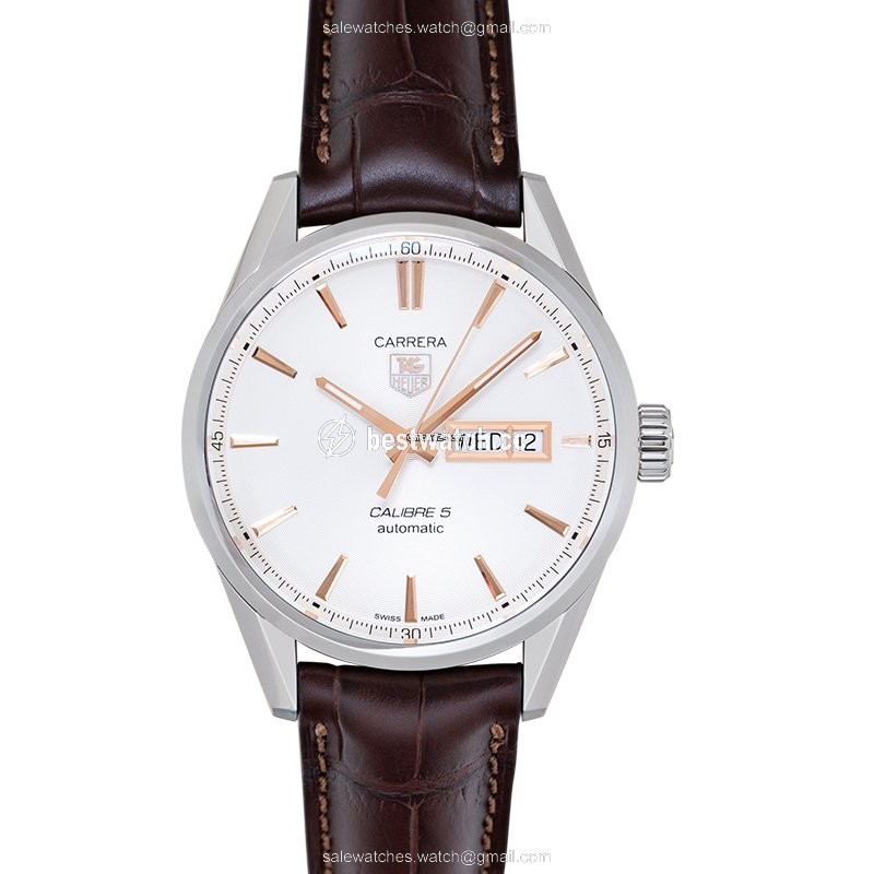 IMG_9085 TAG Heuer Carrera Calibre 5 Mens watch Unisex Automatic Steel WAR201D.FC6291 Replica 2