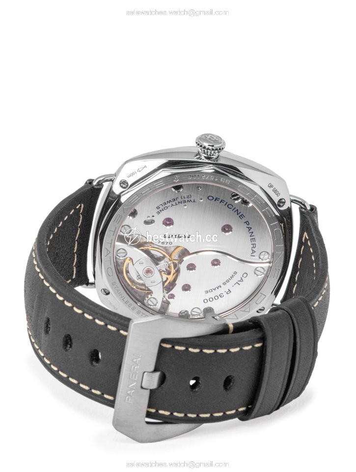 Panerai Special Editions Mens watch Unisex Manual winding Steel PAM 448 Replica 2
