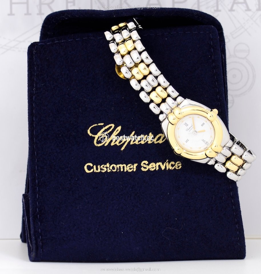 IMG_9085 Chopard Gstaad Womens watch Quartz Gold Steel 8112 Replica 2