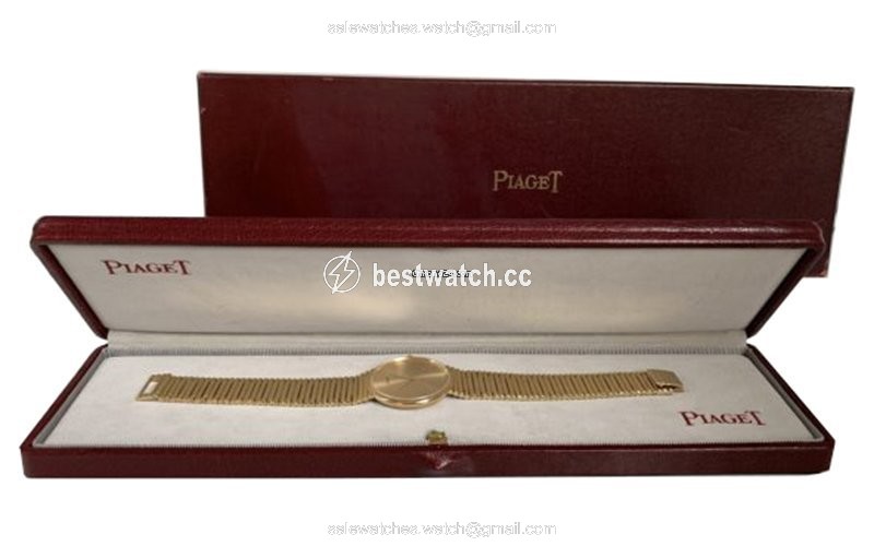 IMG_9085 Piaget Altiplano Mens watch Unisex Manual winding Yellow gold 9025 Replica 2