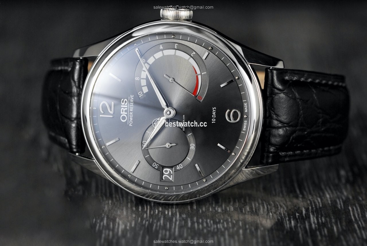 IMG_9085 Oris Artelier Calibre 111 Mens watch Unisex Manual winding Steel 0111177004063-Set12372FC Replica 2