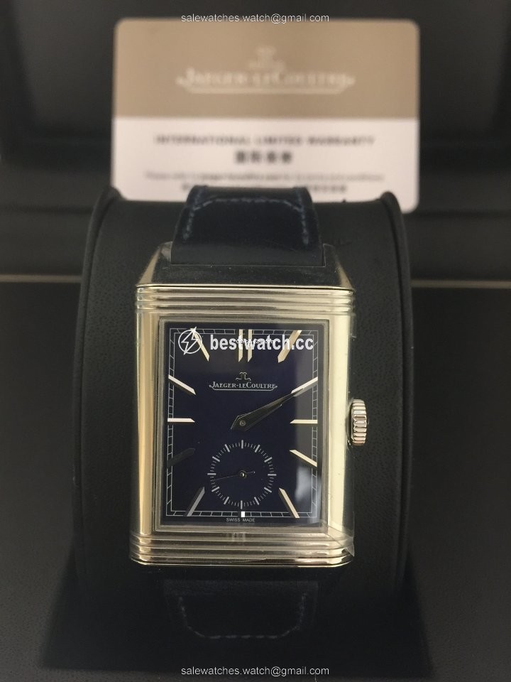 IMG_9085 Jaeger-LeCoultre Reverso Duoface Mens watch Unisex Manual winding Steel Q3988482 Replica 2