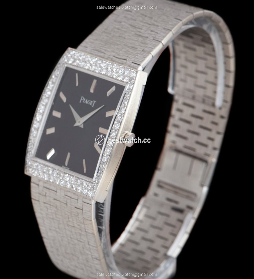 IMG_9085 Piaget Womens watch Manual winding White gold Piaget 9675 A 6 Replica 2
