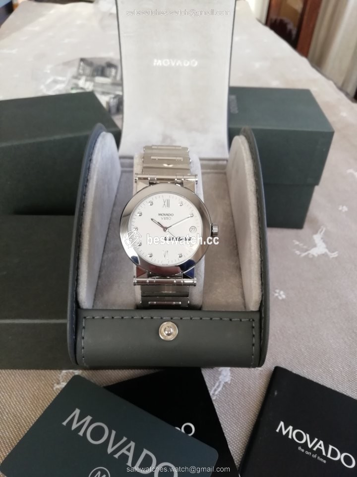 IMG_9085 Movado Vizio Mens watch Unisex Quartz Steel 83 C2 878.7 Replica 2