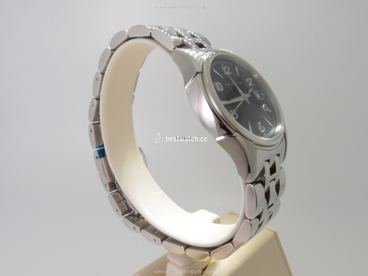Hamilton Jazzmaster Mens watch Unisex Quartz Steel H32311135 Replica 2
