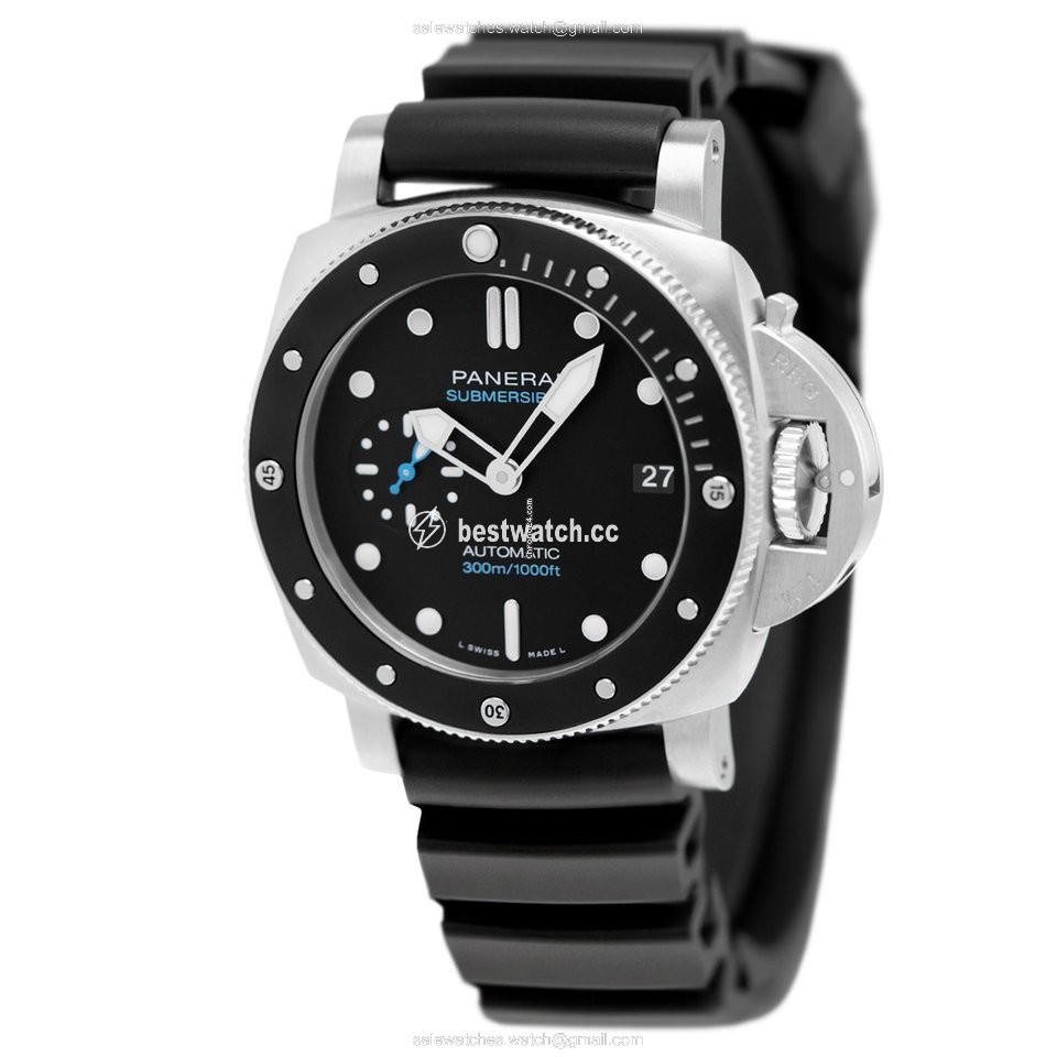 IMG_9085 Panerai Luminor Submersible Mens watch Unisex Automatic Steel PAM00683 or PAM683 Replica 2
