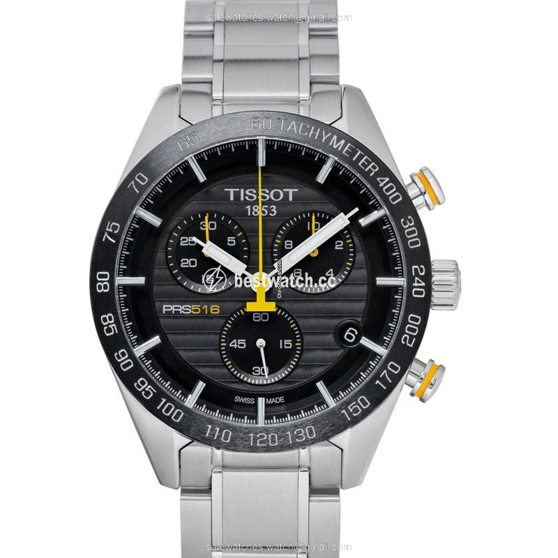 Tissot PRS 516 Mens watch Unisex Quartz Steel T100.417.11.051.00 Replica 2