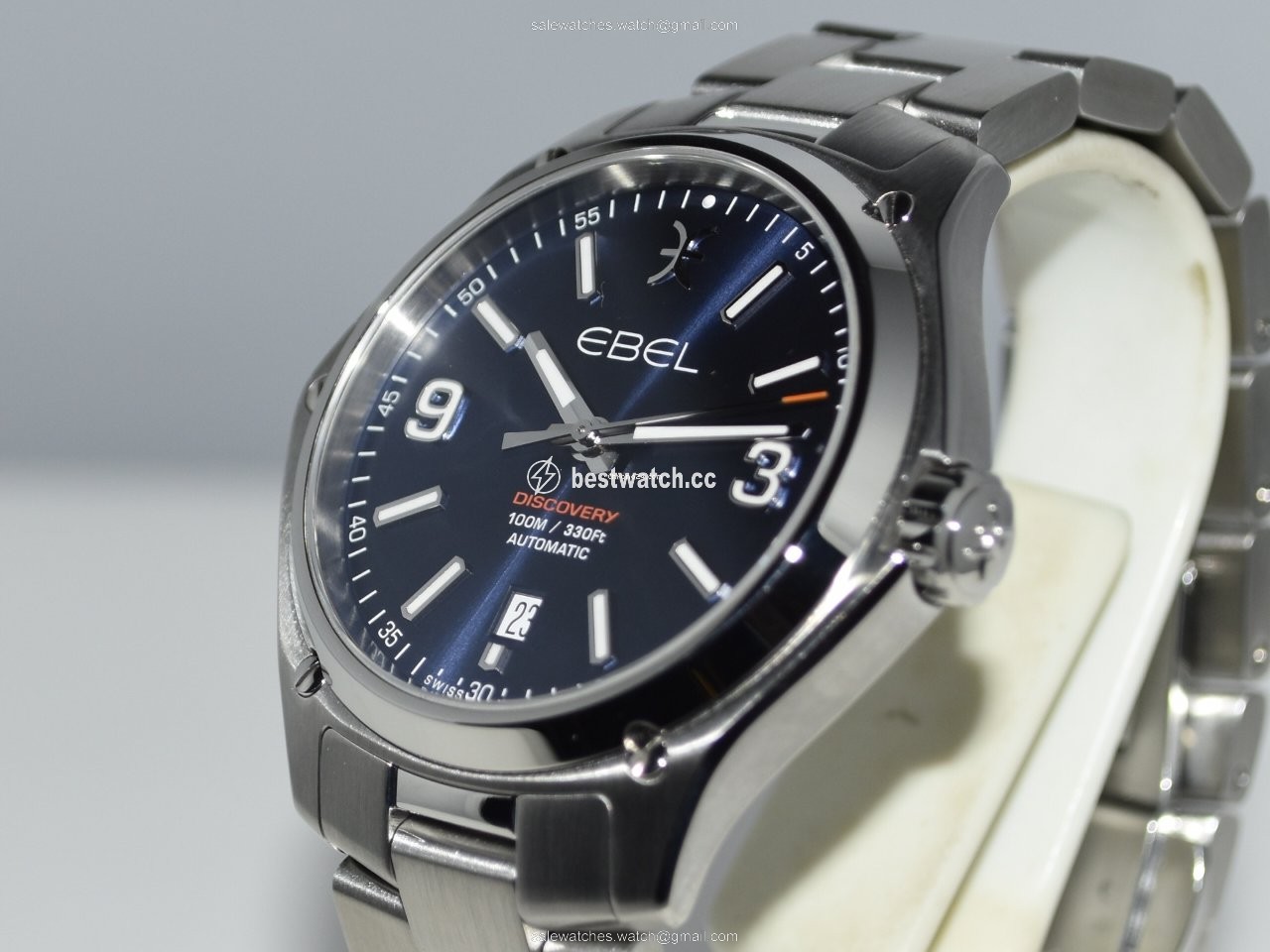 IMG_9085 Ebel Discovery Mens watch Unisex Automatic Steel 1216458 Replica 2