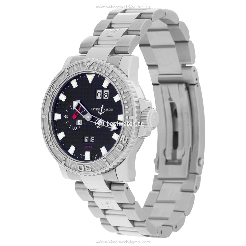 IMG_9085 Ulysse Nardin Marine Mens watch Unisex Automatic Steel 333-88-3 92 Replica 2