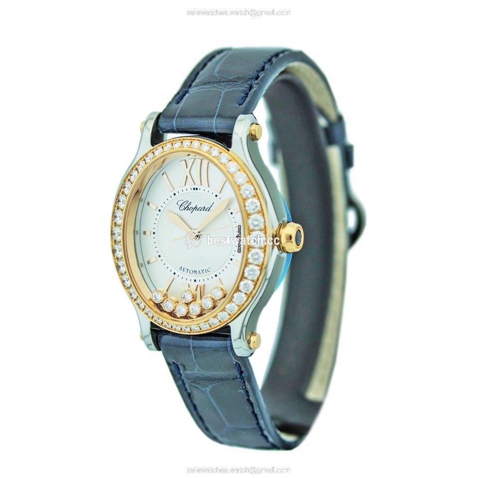 IMG_9085 Chopard Happy Sport Womens watch Automatic Gold Steel 278602-6003 Replica 2